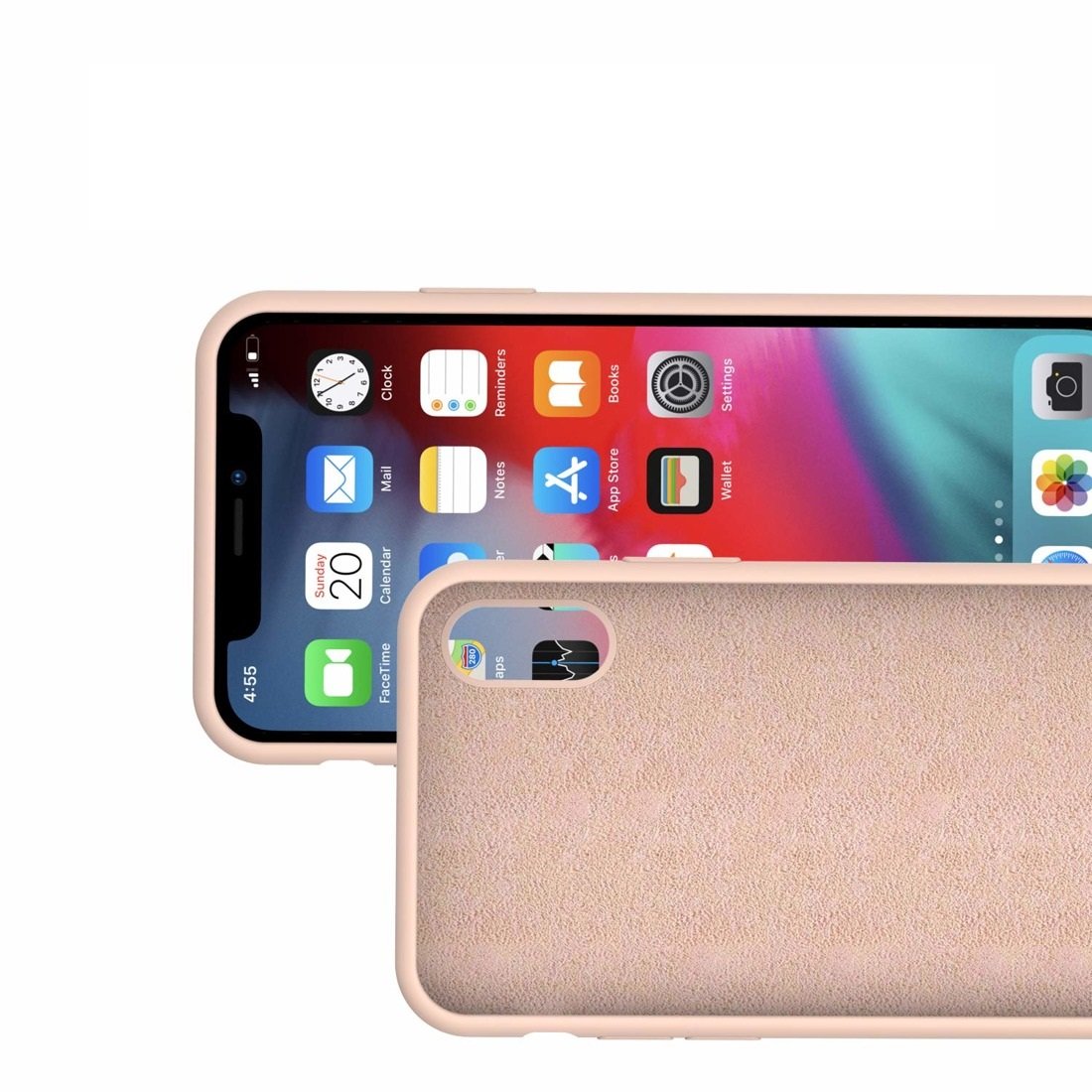 Kryt Samsung Galaxy S21 PLUS Silicone case lighte růžové