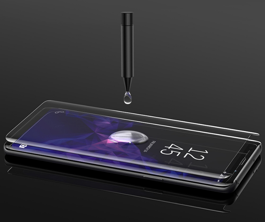 Tvrzené sklo 5D UV Samsung S20 Ultra, Full Glue černé