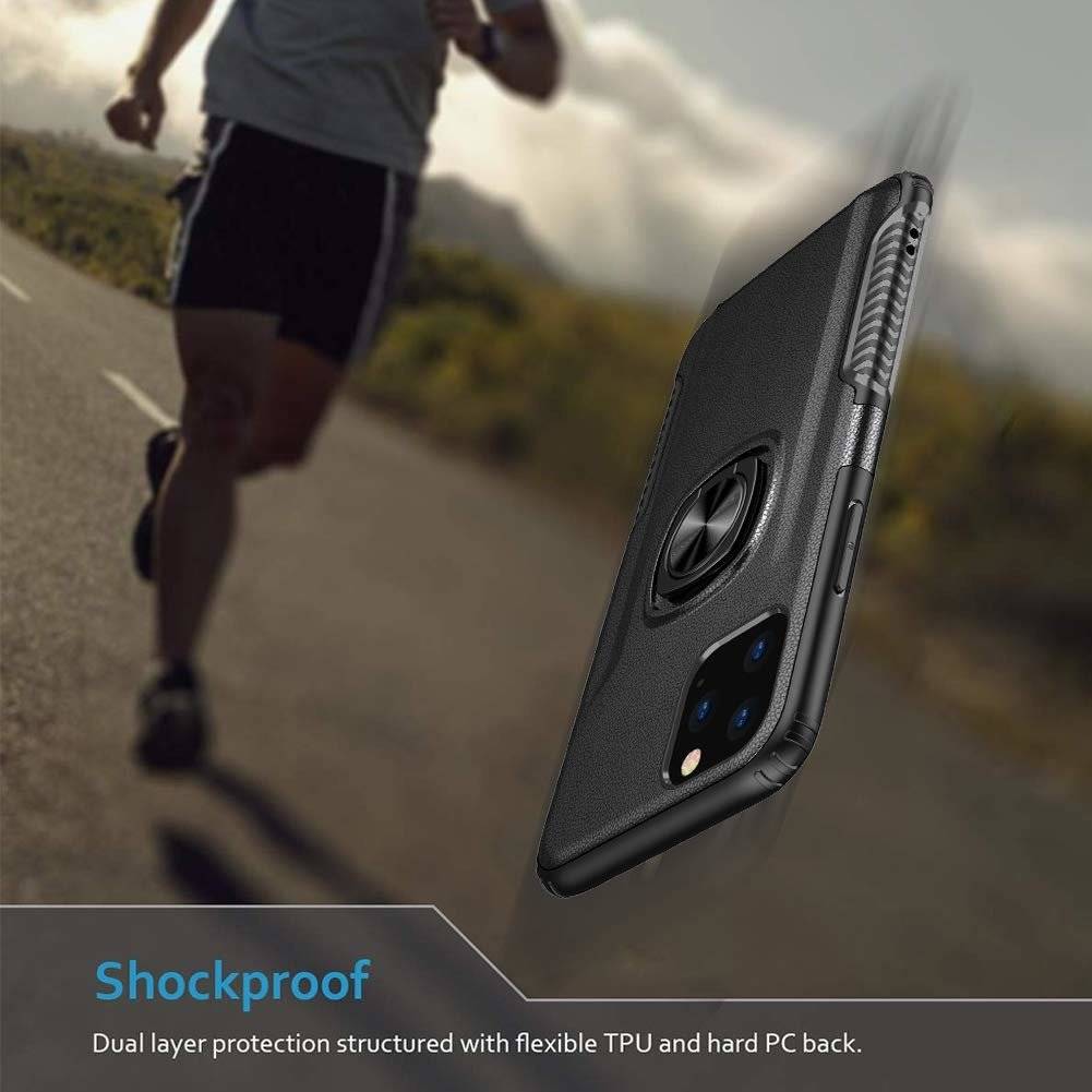 Pouzdro iPhone 11 Pro Armored Armor Ring black