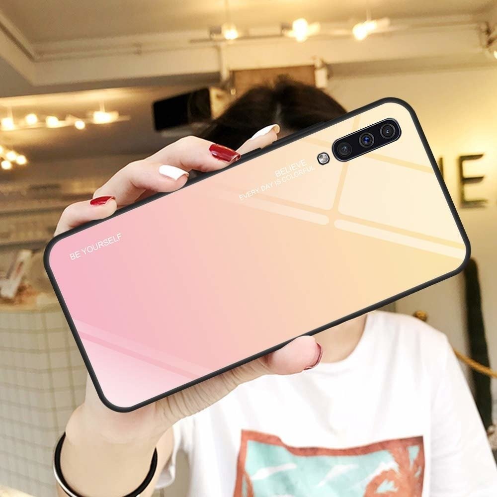 Kryt iPhone 11 Pro Glass case Gradient růžový