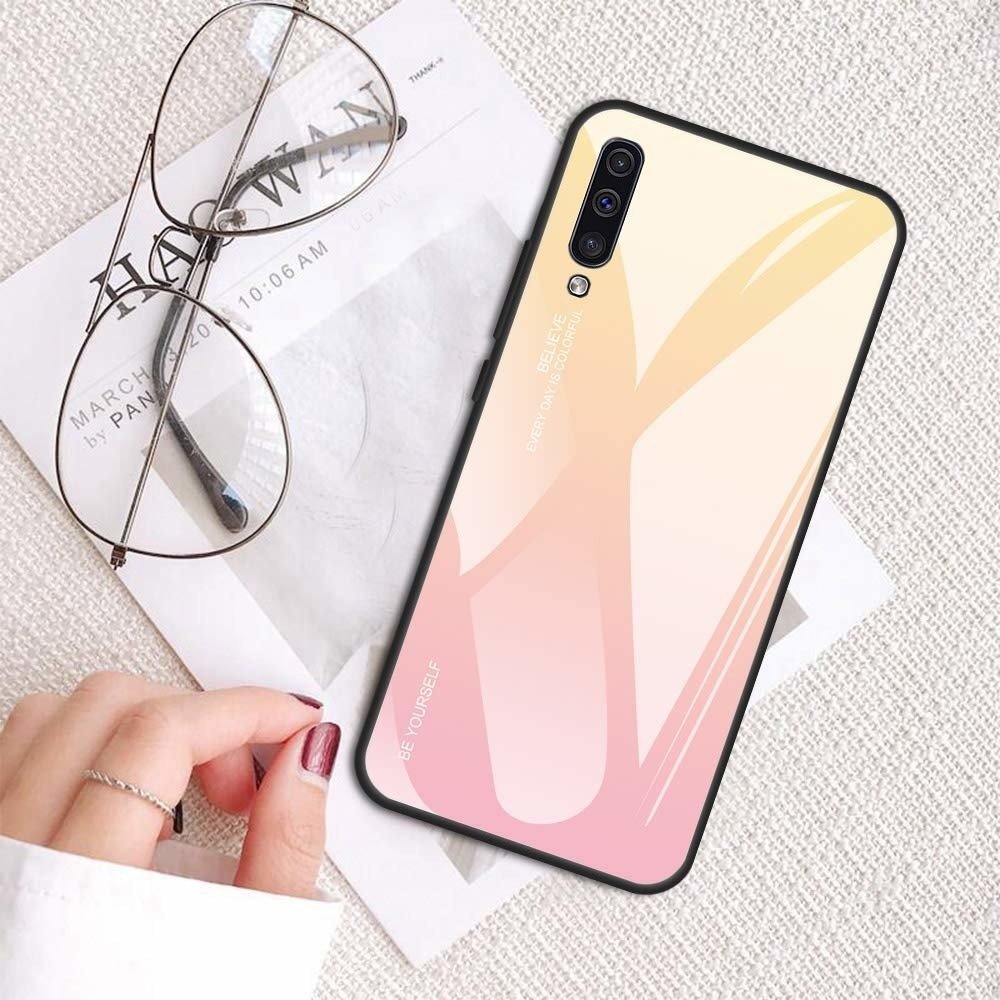 Kryt iPhone 11 Pro Glass case Gradient růžový