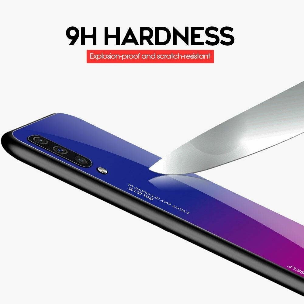 Kryt iPhone 11 Pro Glass case Gradient černý/modrý