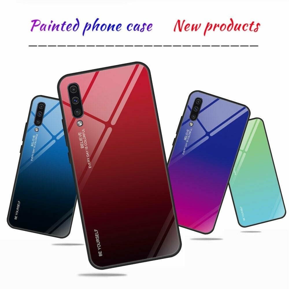 Kryt iPhone 11 Pro Glass case Gradient černý/modrý