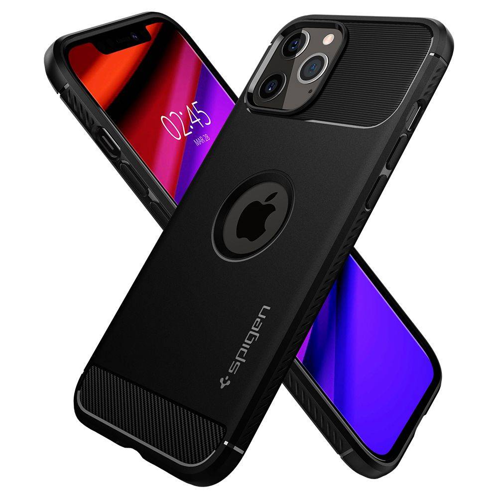 Kryt Samsung Galaxy A20s Spigen Rugged Armor Matte černý