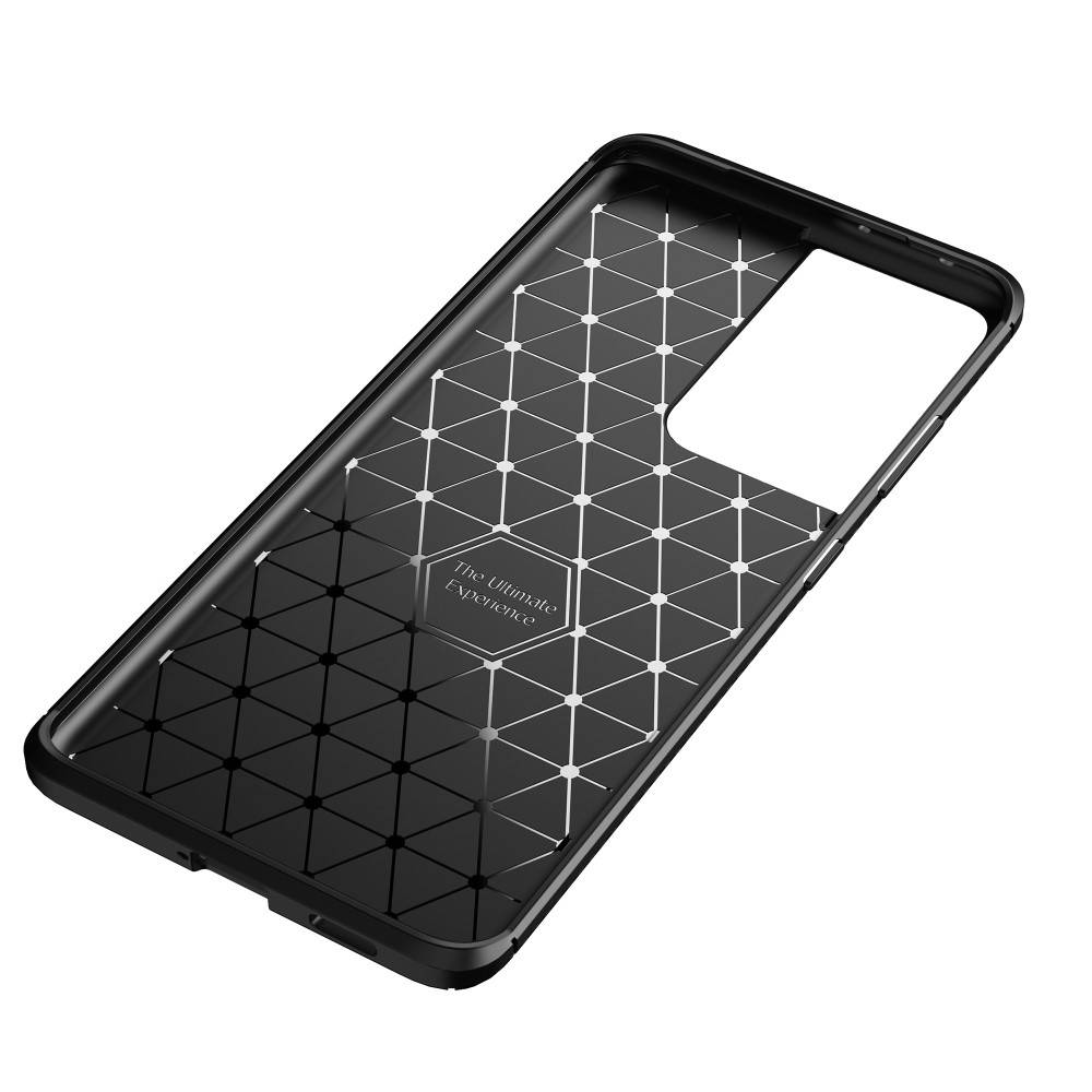 Kryt Samsung Galaxy A12 / M12 Armored Shockproof Carbon Fiber black