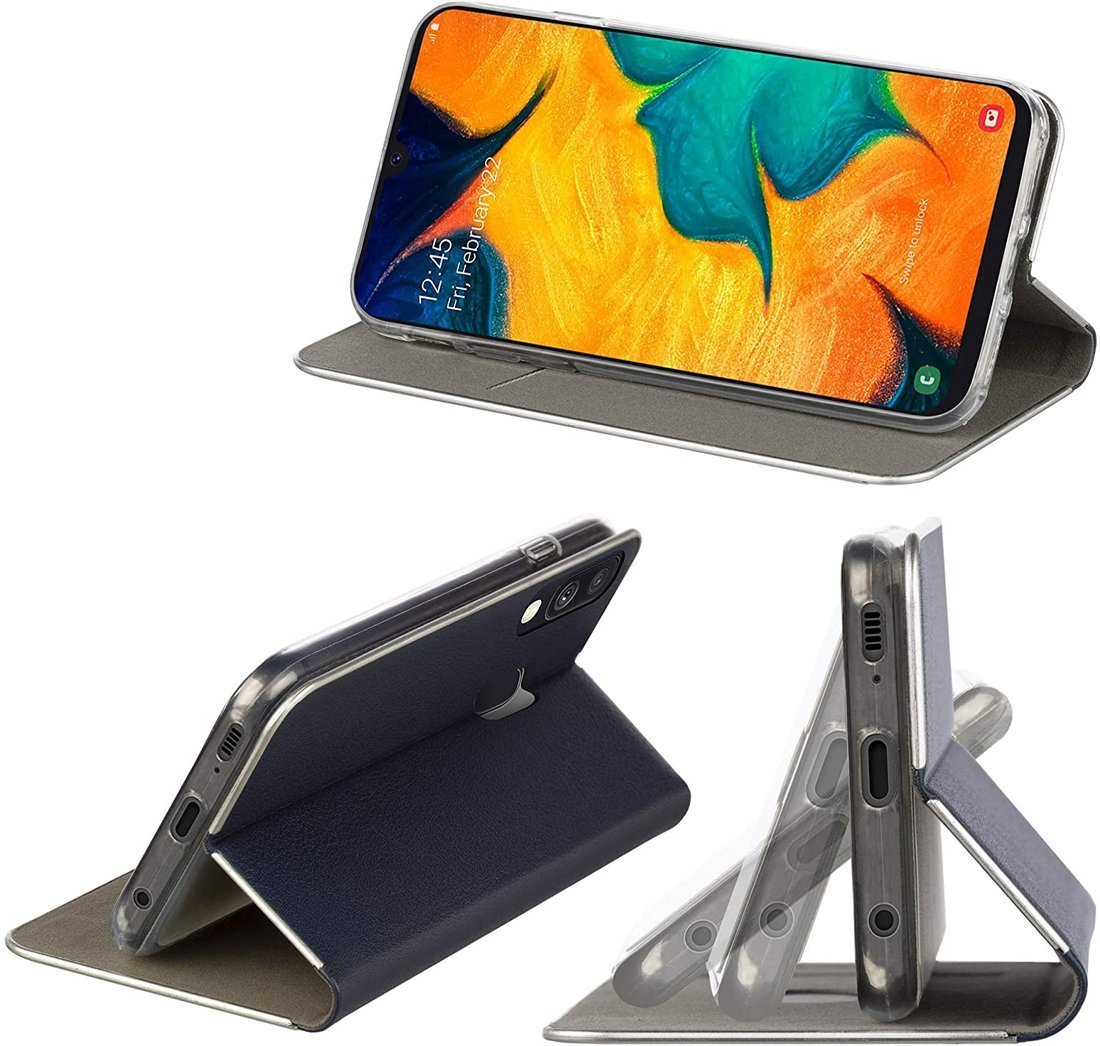 Pouzdro Samsung Galaxy S20 ULTRA s flipem, umělá kůže Venus modré