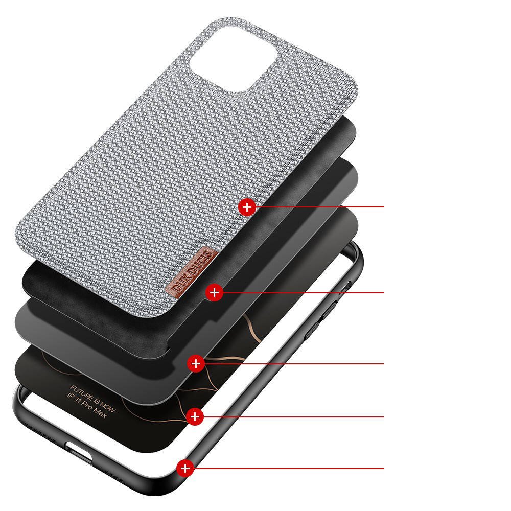Kryt Samsung Galaxy A52 4G / A52 5G / A52s 5G Dux Ducis Fino nylon case modrý