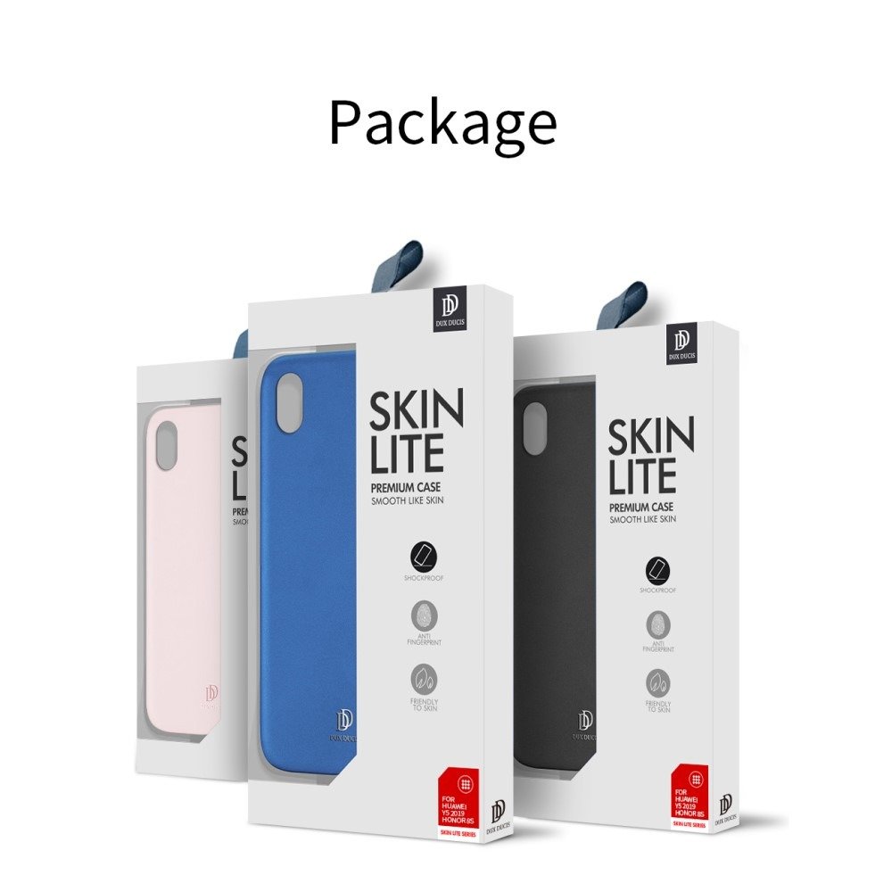 Kryt Xiaomi Redmi 8A kožené Dux Ducis Skin Lite modrý
