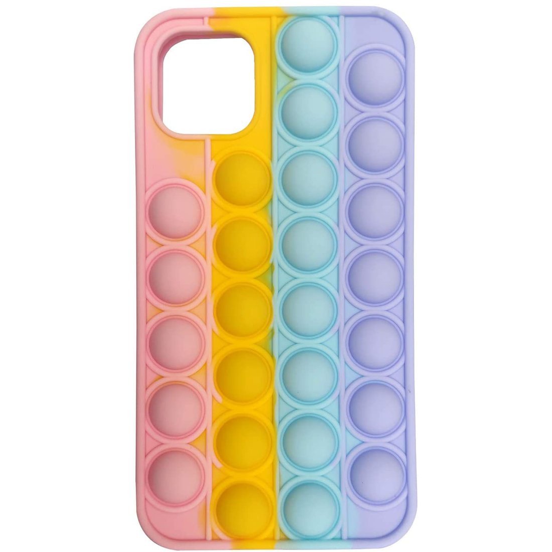 Kryt Samsung Galaxy A72 Flexible Push Bubble Case pink, yellow, blue, purple