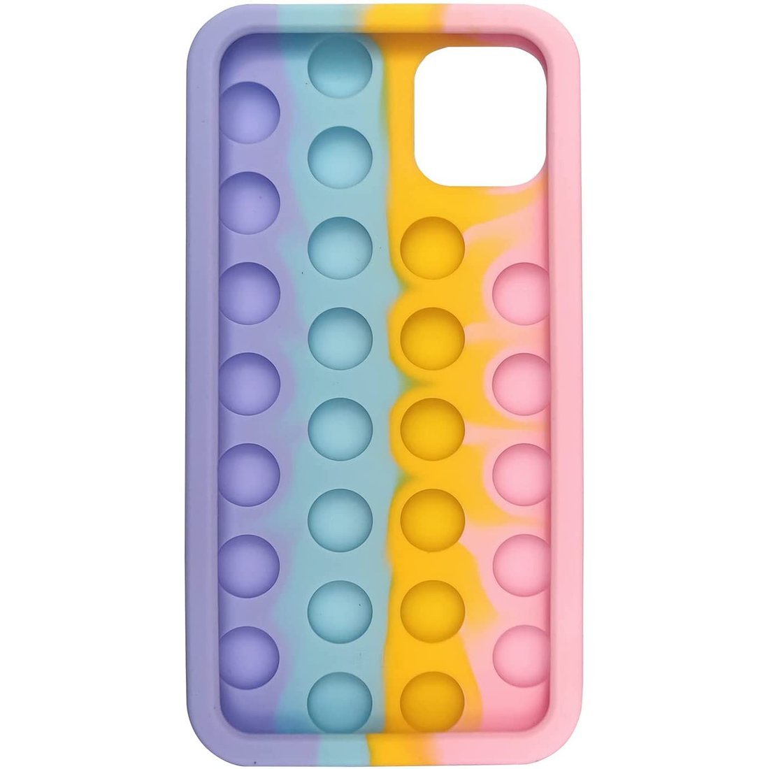 Kryt Samsung Galaxy S10 Flexible Push Bubble Case pink, yellow, blue, purple