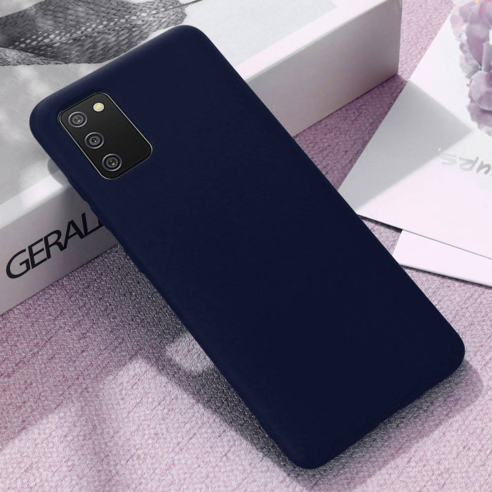 Kryt Samsung Galaxy A12 / M12 Silicone case modrý