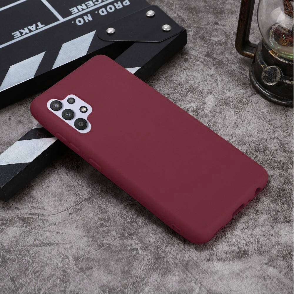 Kryt Xiaomi Redmi Note 9 / Redmi 10x Silicone case burgundy