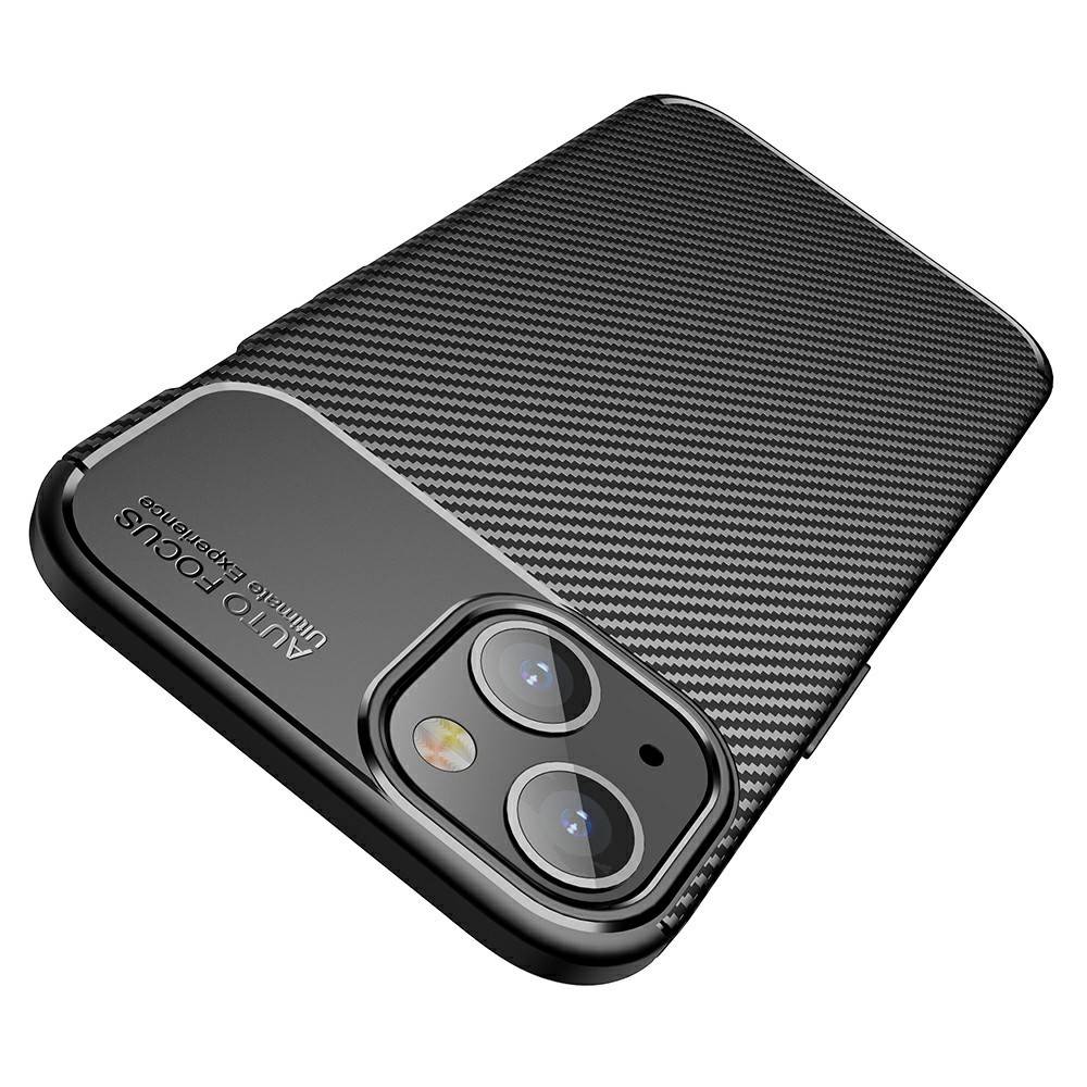 Kryt iPhone 13 mini Armored Shockproof Carbon Fiber černý