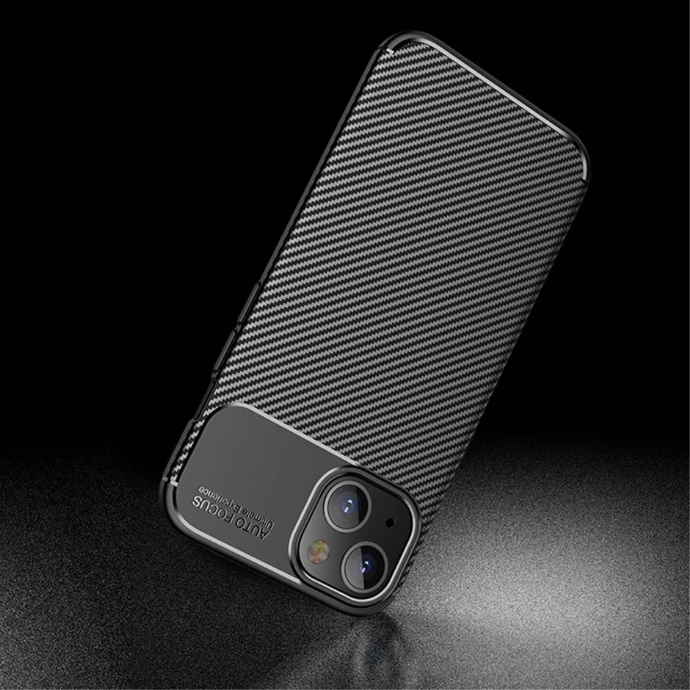 Kryt iPhone 13 mini Armored Shockproof Carbon Fiber černý