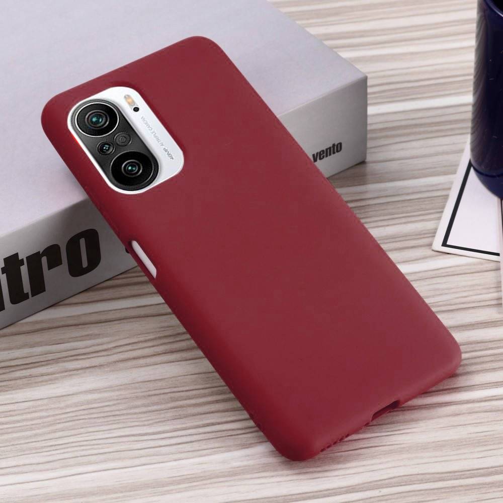 Kryt Xiaomi Redmi Note 10 5G / Redmi Note 10T 5G / Poco M3 Pro Back Gel Matt burgundy
