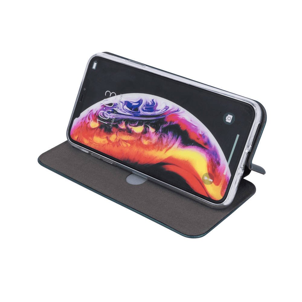 Pouzdro iPhone 13 Pro Max Elegance tmavě zelené