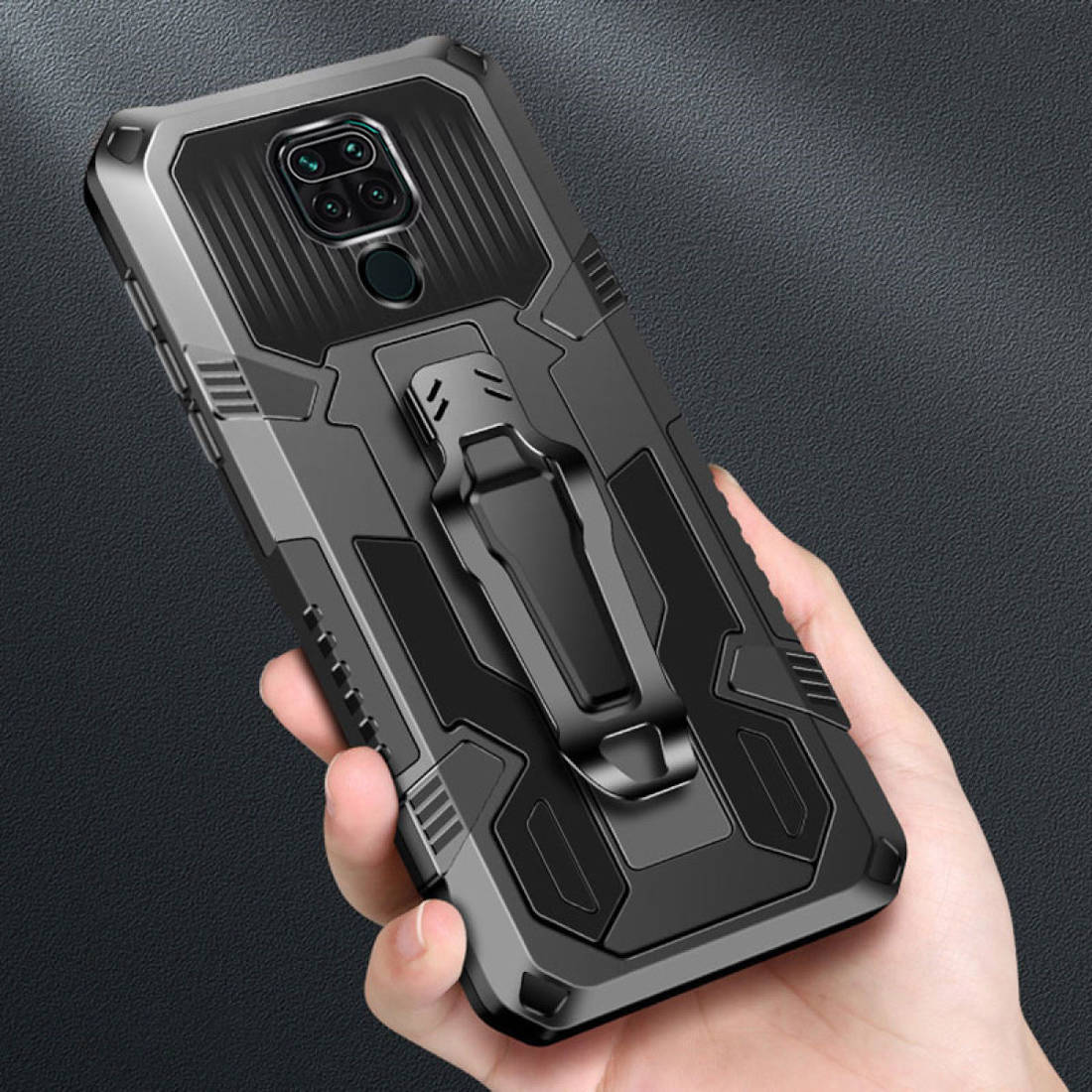 Kryt iPhone 13 Pro Armored Nexeri Tank Case černý