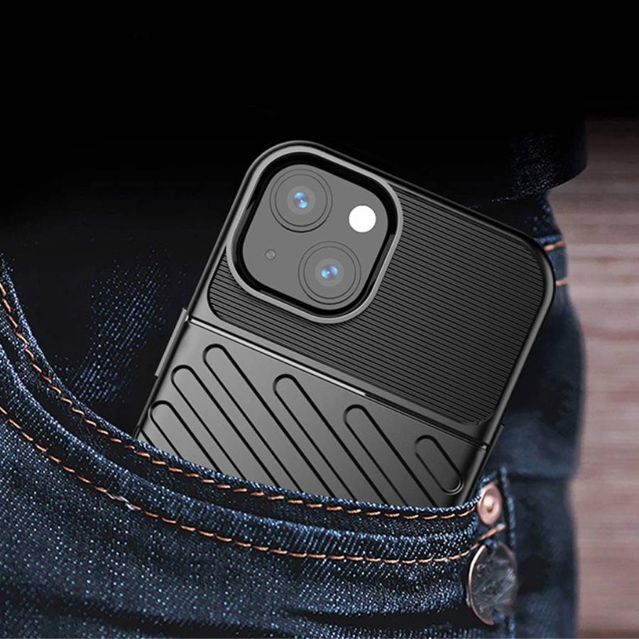 Kryt iPhone 13 mini Armored Thunder Case black
