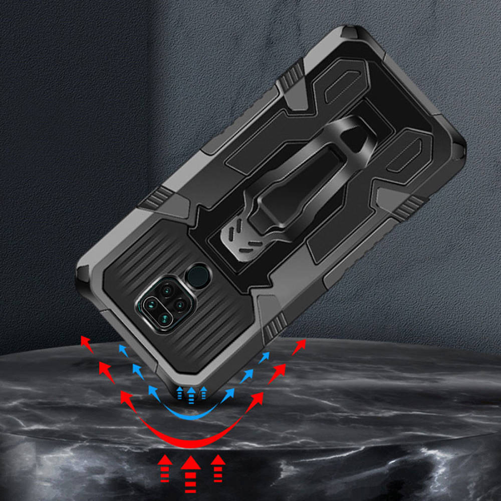 Kryt iPhone 12 Pro Max Armored Nexeri Tank Case černý