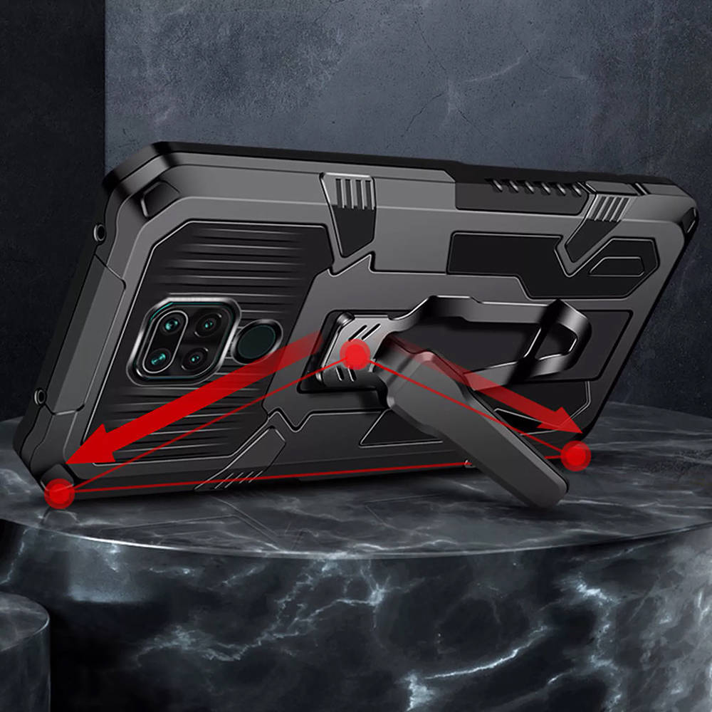 Kryt iPhone 12 / 12 Pro Armored Nexeri Tank Case černý