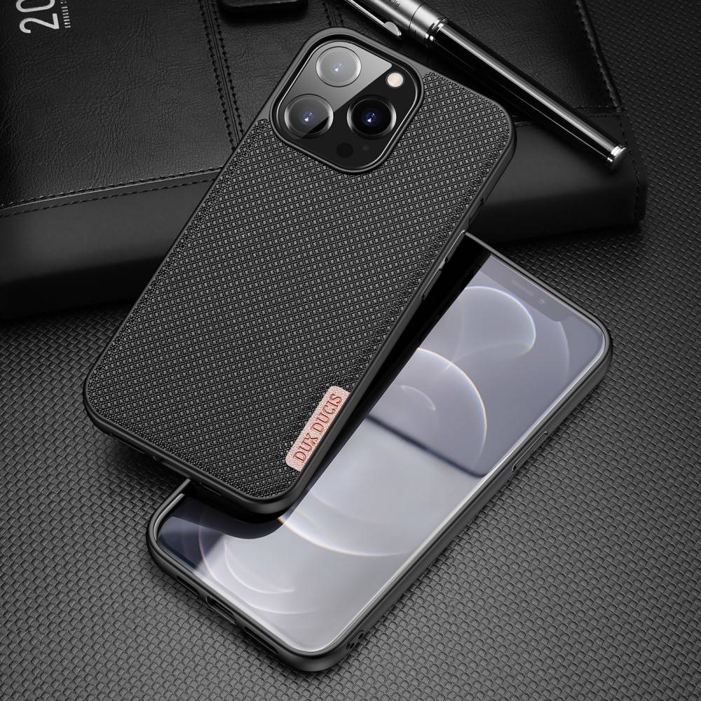 Kryt iPhone 13 Pro Max Dux Ducis Fino nylon case černý