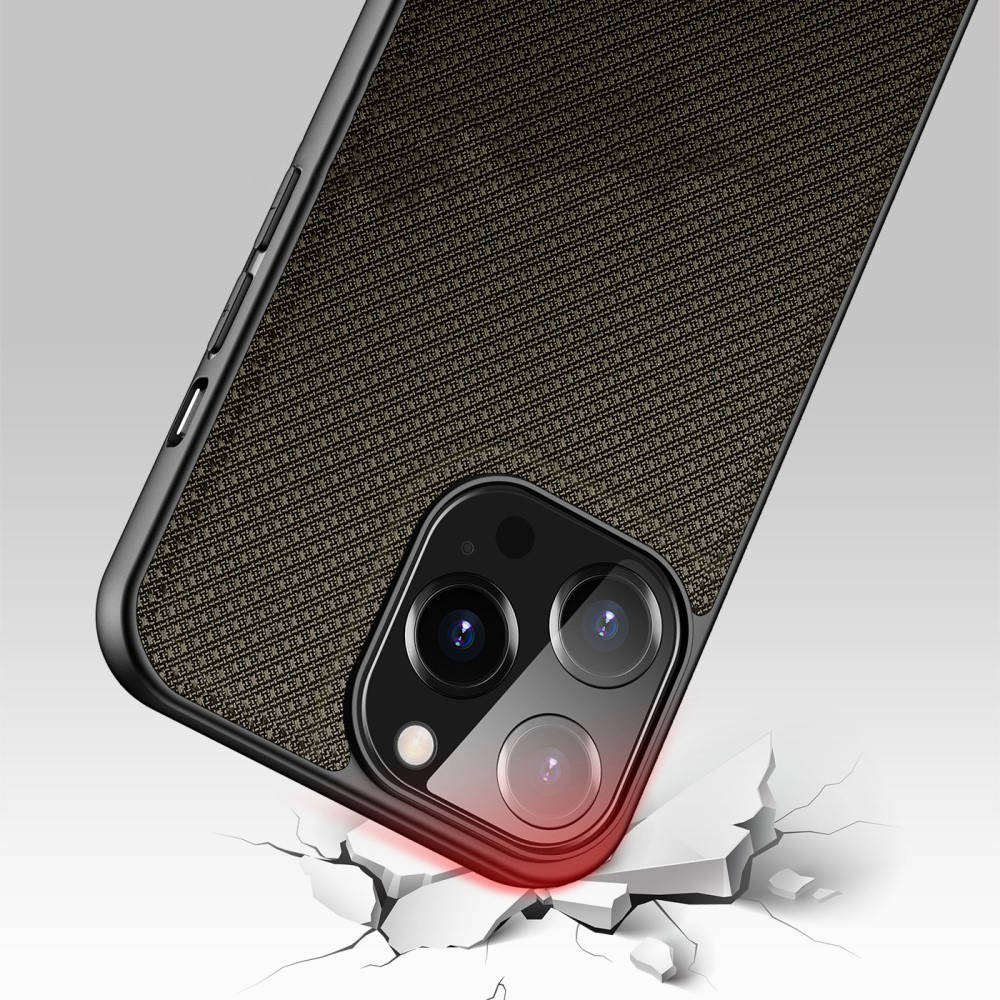 Kryt iPhone 13 Pro Max Dux Ducis Fino nylon case zelený