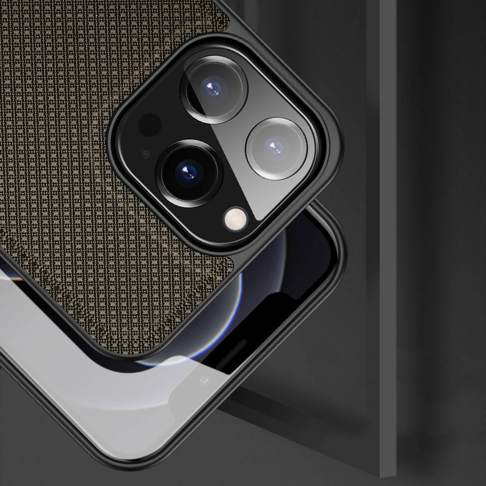 Kryt iPhone 13 Pro Max Dux Ducis Fino nylon case zelený