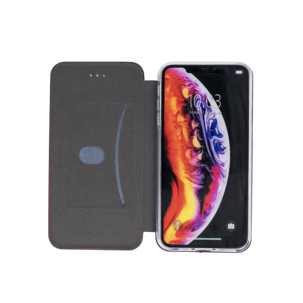 Pouzdro Samsung Galaxy A22 4G LTE Elegance tmavě zelené