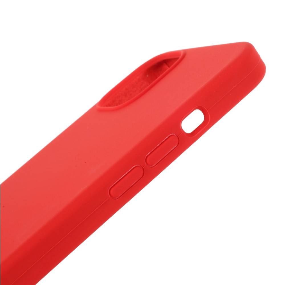 Kryt iPhone 13 mini Silicone case červený