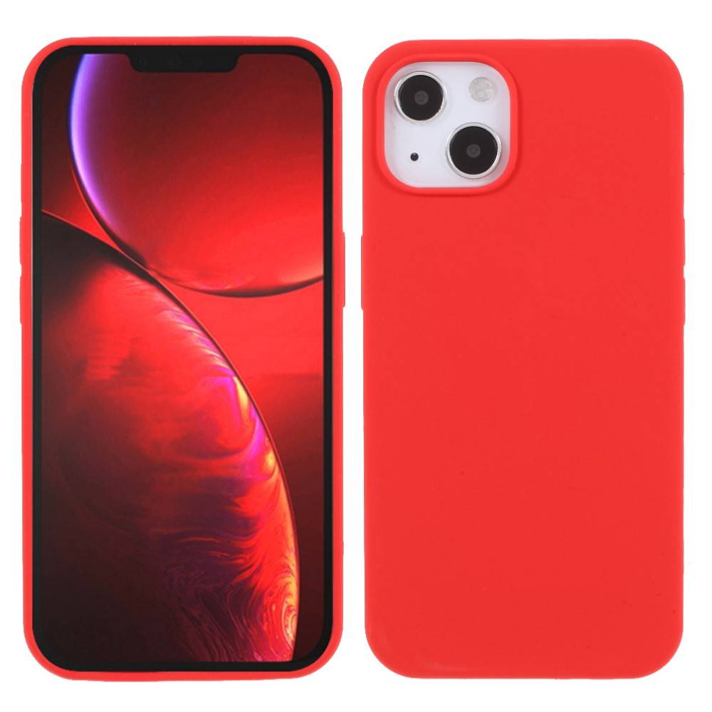 Kryt iPhone 13 mini Silicone case červený