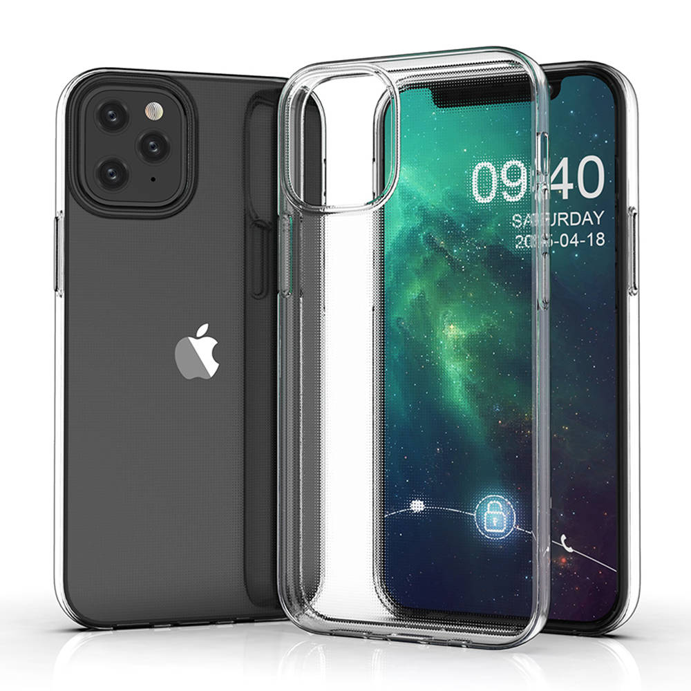 Kryt iPhone 13 Pro Jelly Case Mercury silicone transparentní