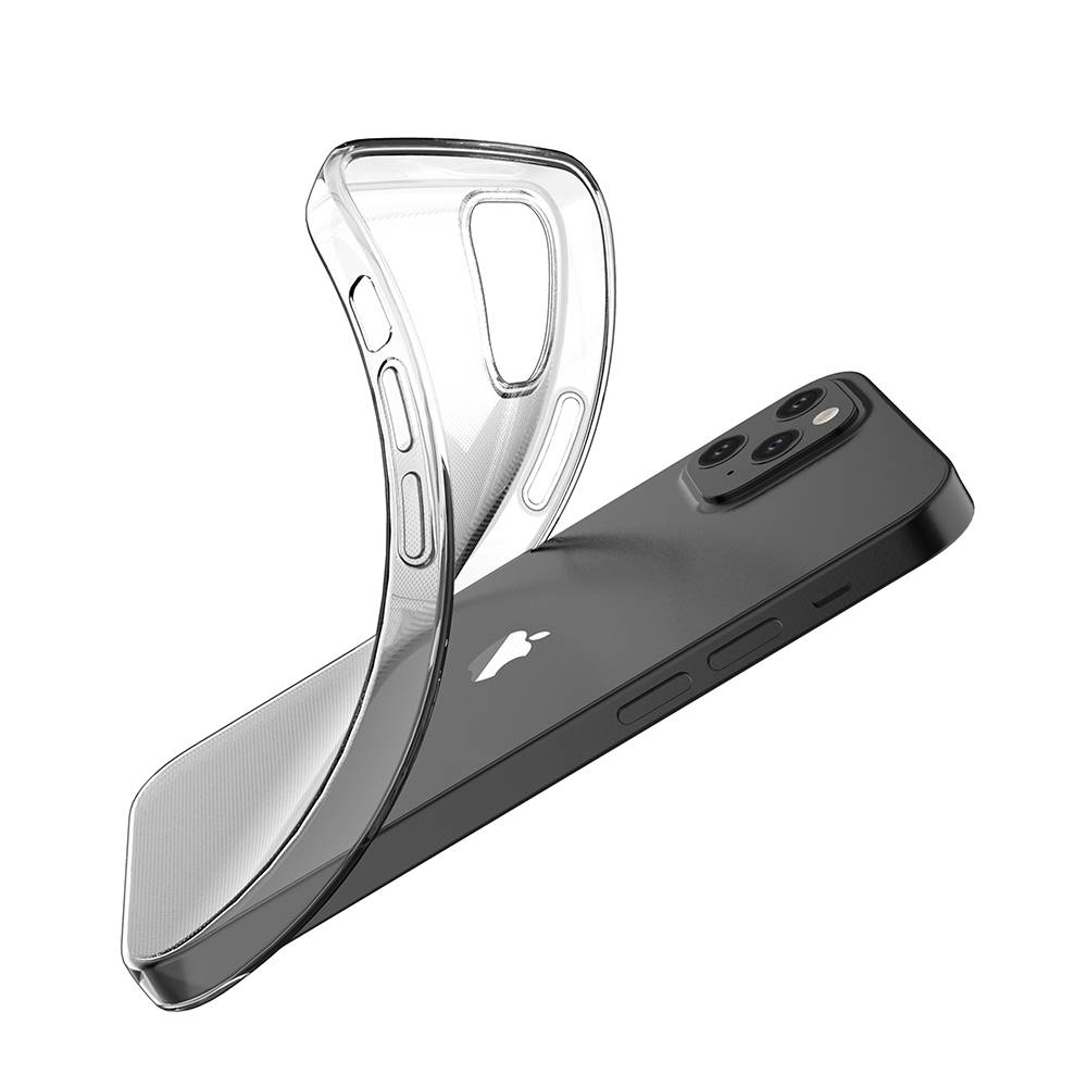 Kryt iPhone 13 Pro Jelly Case Mercury silicone transparentní