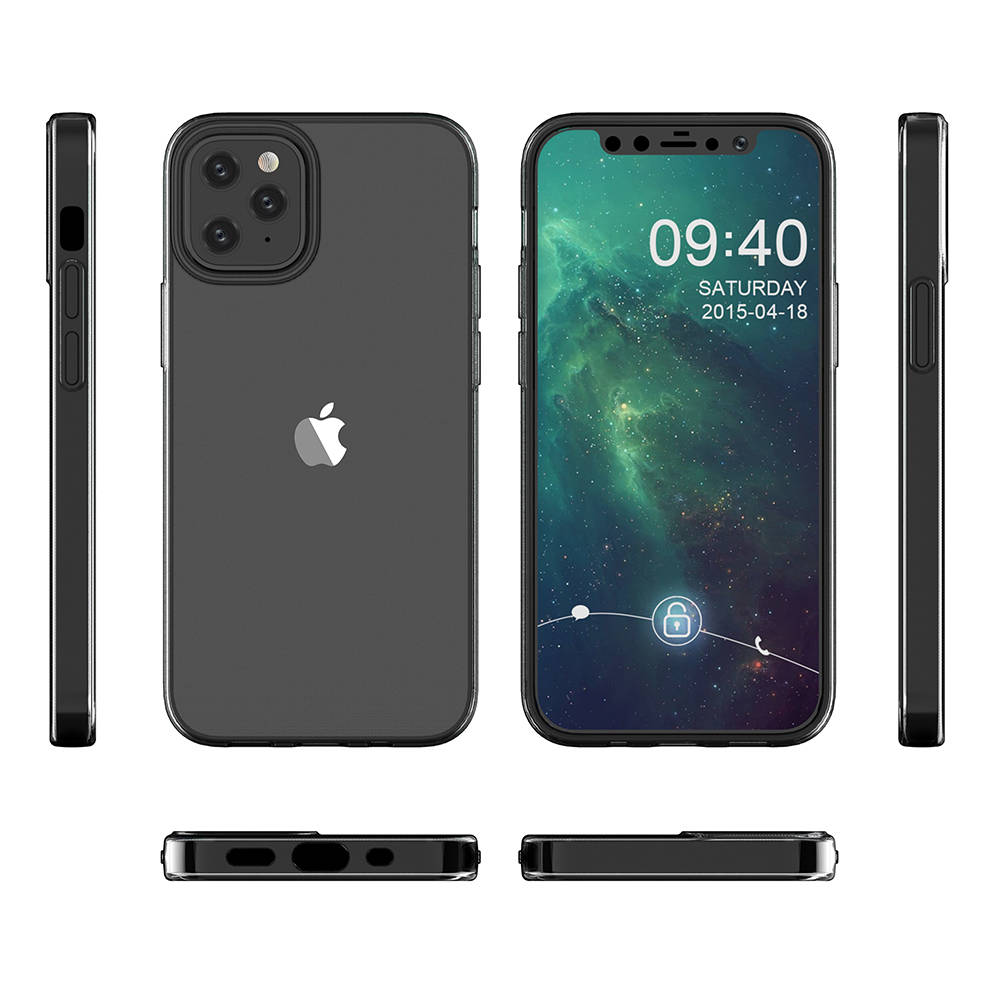 Kryt iPhone 13 Pro Jelly Case Mercury silicone transparentní