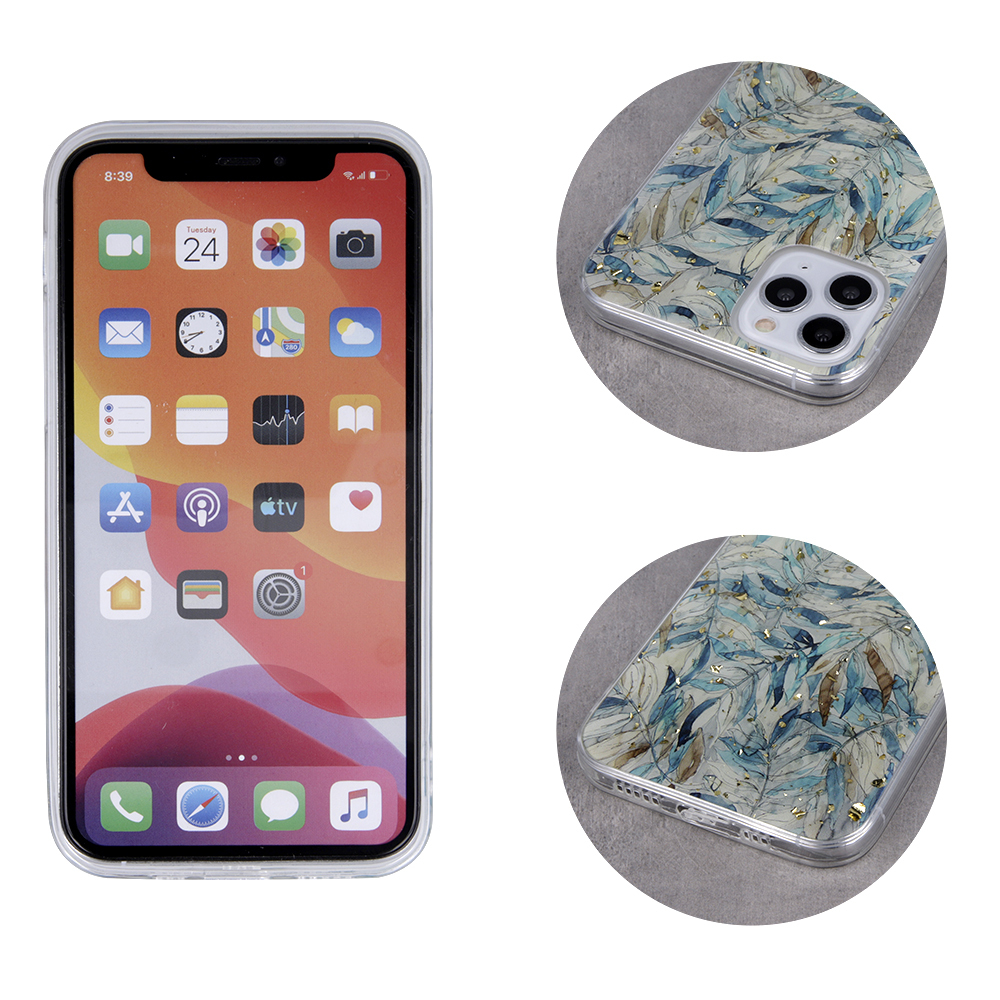 Kryt Samsung Galaxy A22 4G Silicone Boho Leaves