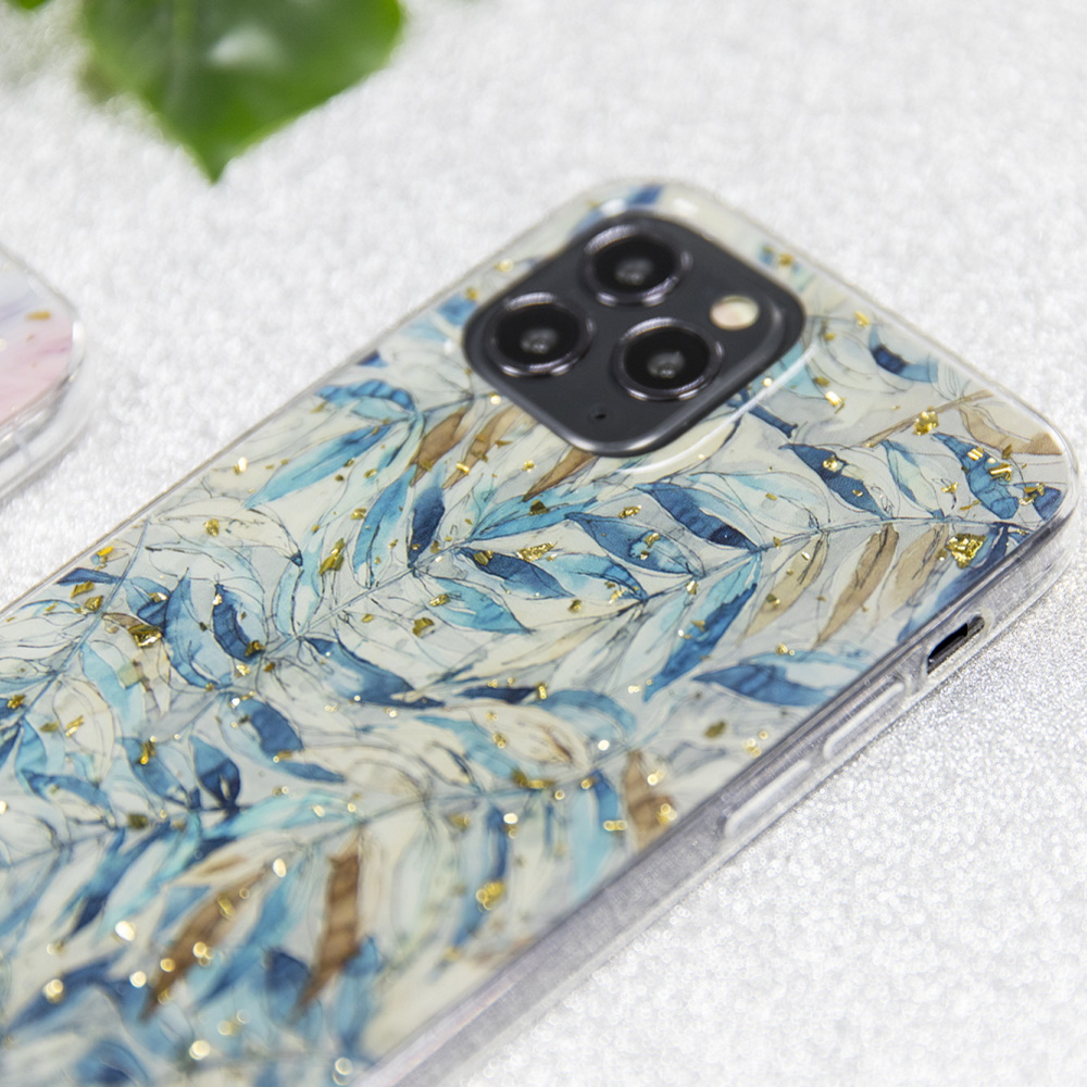 Kryt Samsung Galaxy A22 4G Silicone Boho Leaves