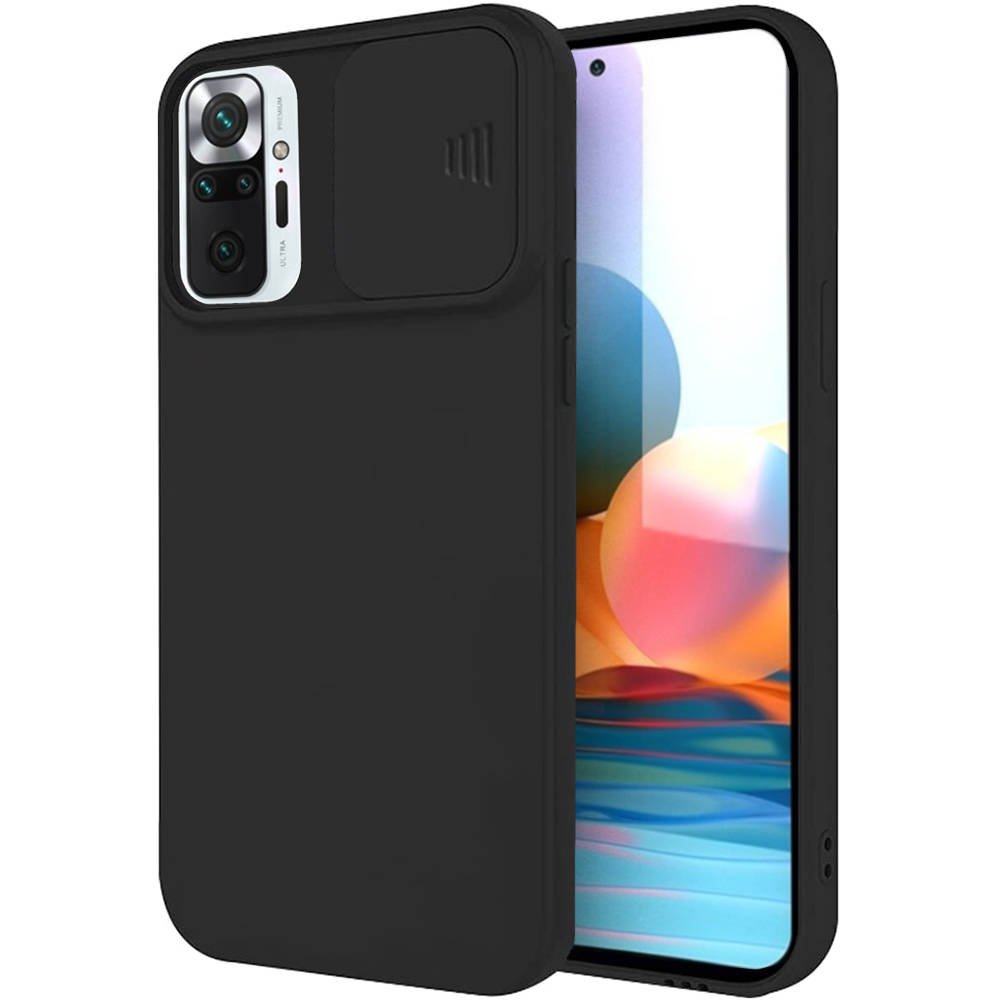 Kryt Xiaomi Redmi 10 s krytem fotoaparátu - černý