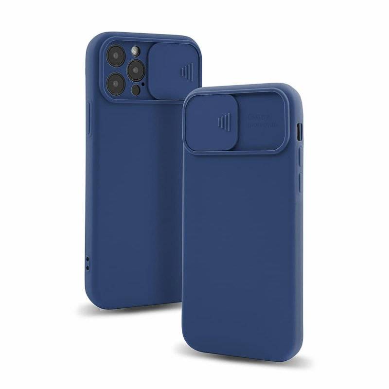 Kryt Samsung Galaxy A03s s krytem fotoaparátu - modrý