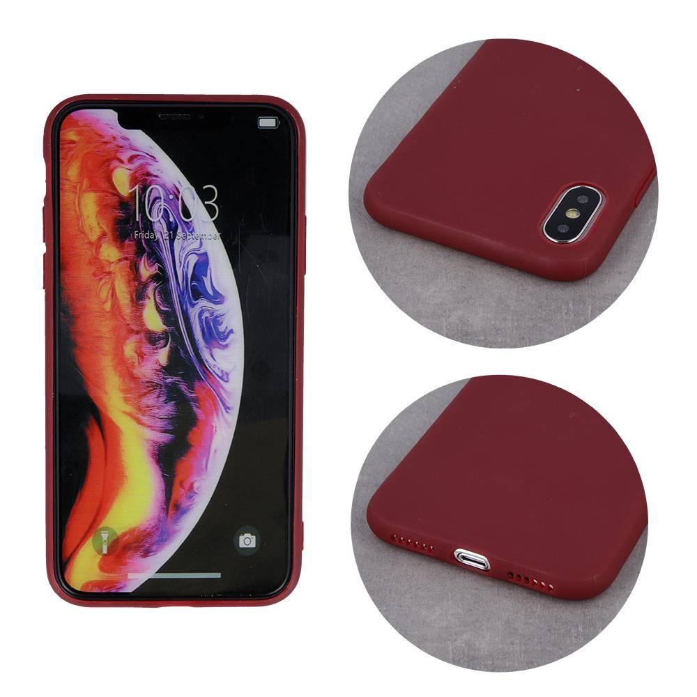 Kryt Xiaomi Mi 11 Pro Back Gel Matt vínový
