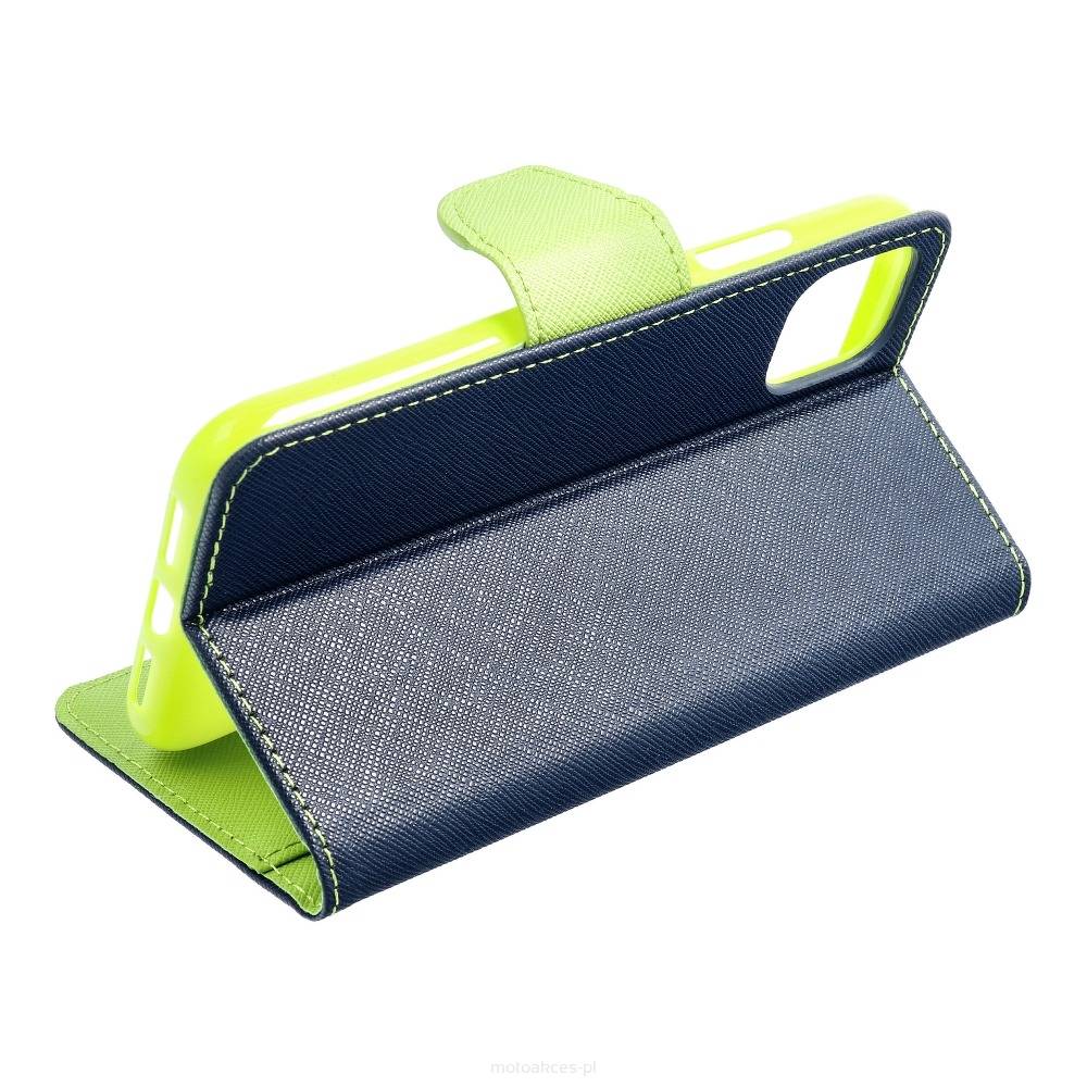  Pouzdro flip fancy Samsung Galaxy A42 5G modrá/zelená