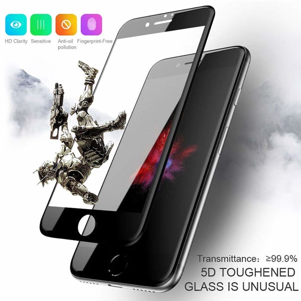 Tvrzené sklo 5D iPhone 6, Full Glue černé