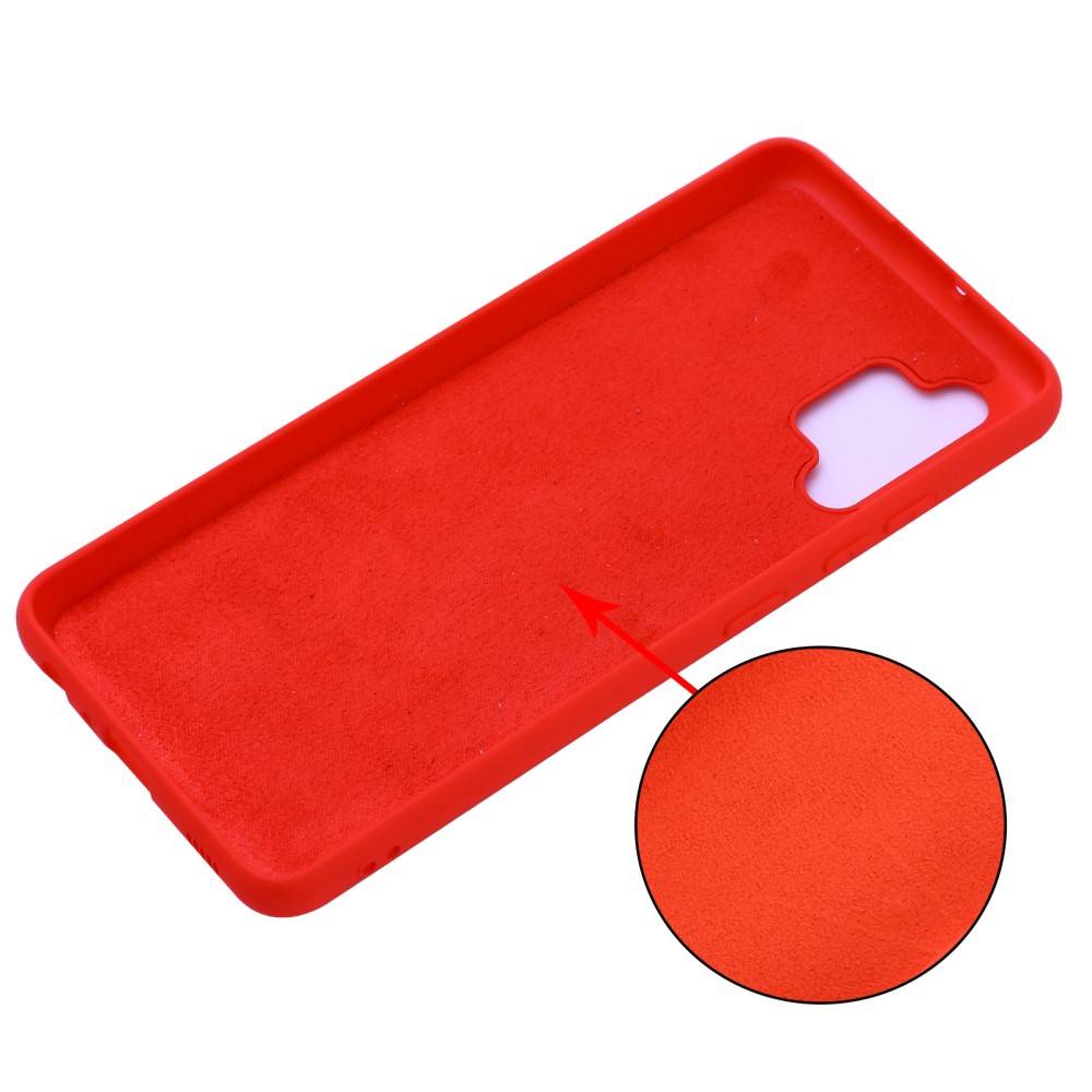 Kryt Samsung Galaxy A22 5G Silicone case červené
