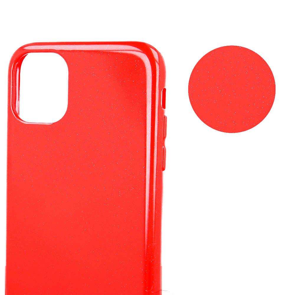 Kryt Samsung Galaxy A03s Jelly Case červený
