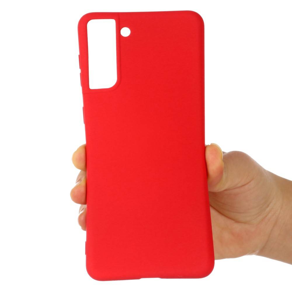 Kryt Samsung Galaxy S22 Plus Silicone case červený