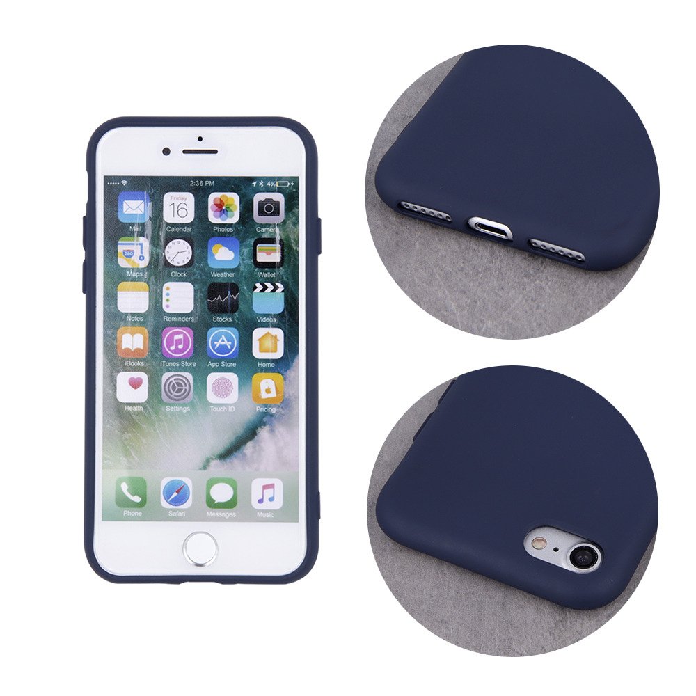 Kryt Realme C21 Silicone case modrý