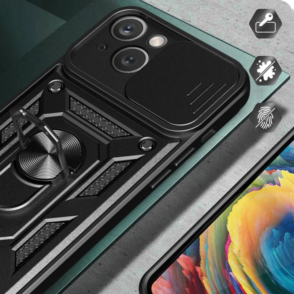 Kryt iPhone 14 Pro Max Nexeri CamShield Pro černý