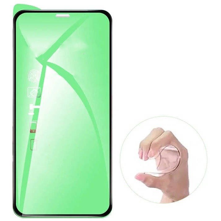 Hybridní sklo Realme C21 - 9D Ceramic Full Glue