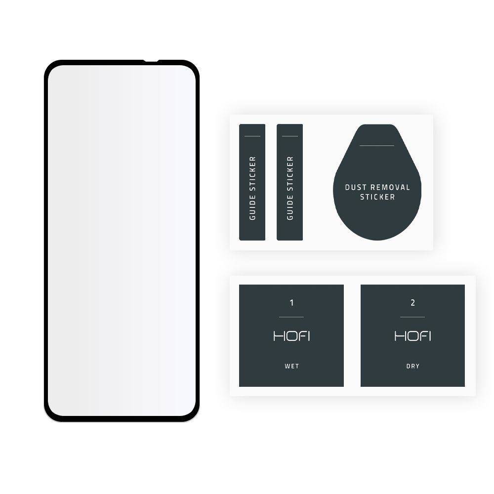 Tvrzené sklo 5D pro Motorola Moto G60s HOFI Glass Pro+ černé