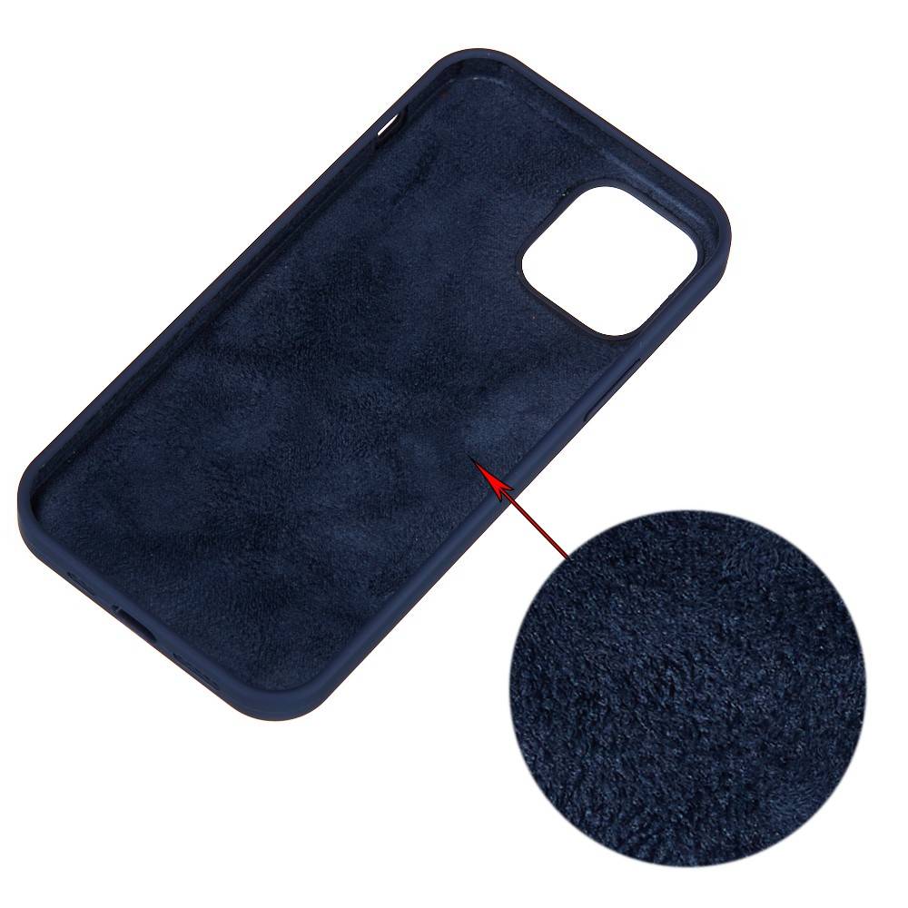 Kryt iPhone 14 Pro Silicone case modrý