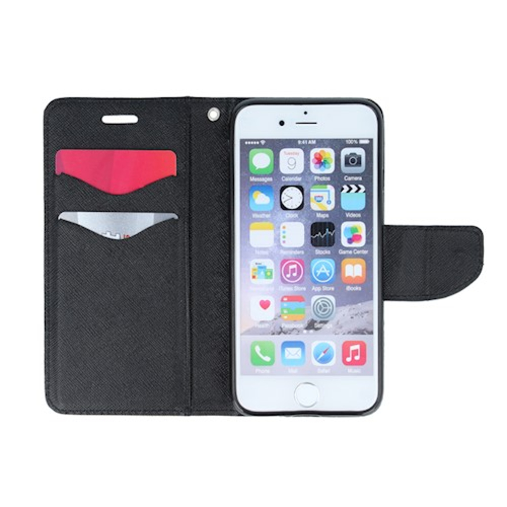 Pouzdro flip fancy iPhone 14 Pro Max zlatá/černá