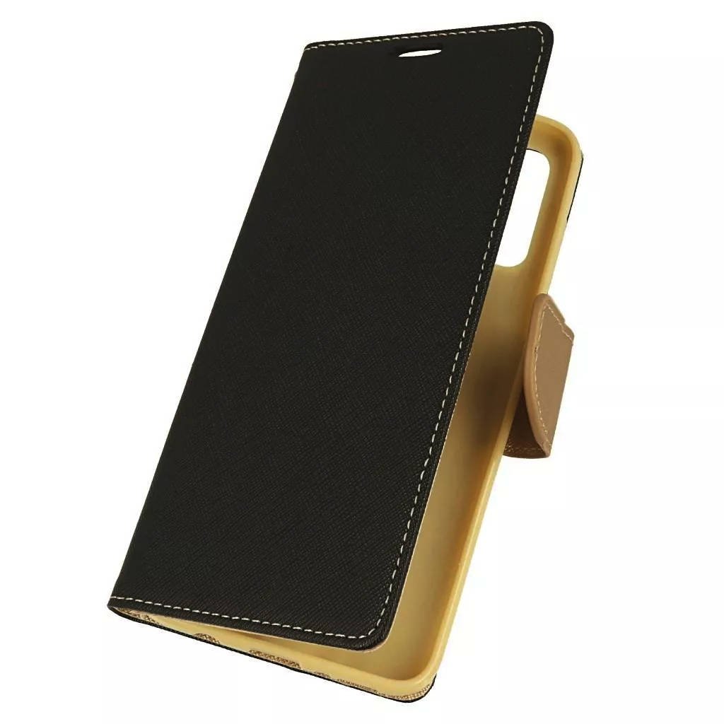  Pouzdro flip fancy Xiaomi Redmi 10A černá/zlatá